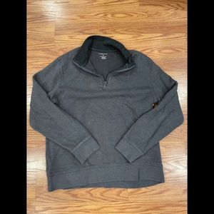 Van Heusen Gray 1/4 Zip Sweater